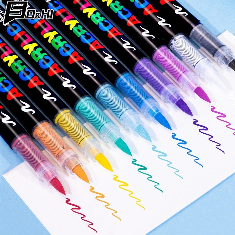 Copic Marker Sketch - 액체 아크릴 마커 펜, 페인트 브러시