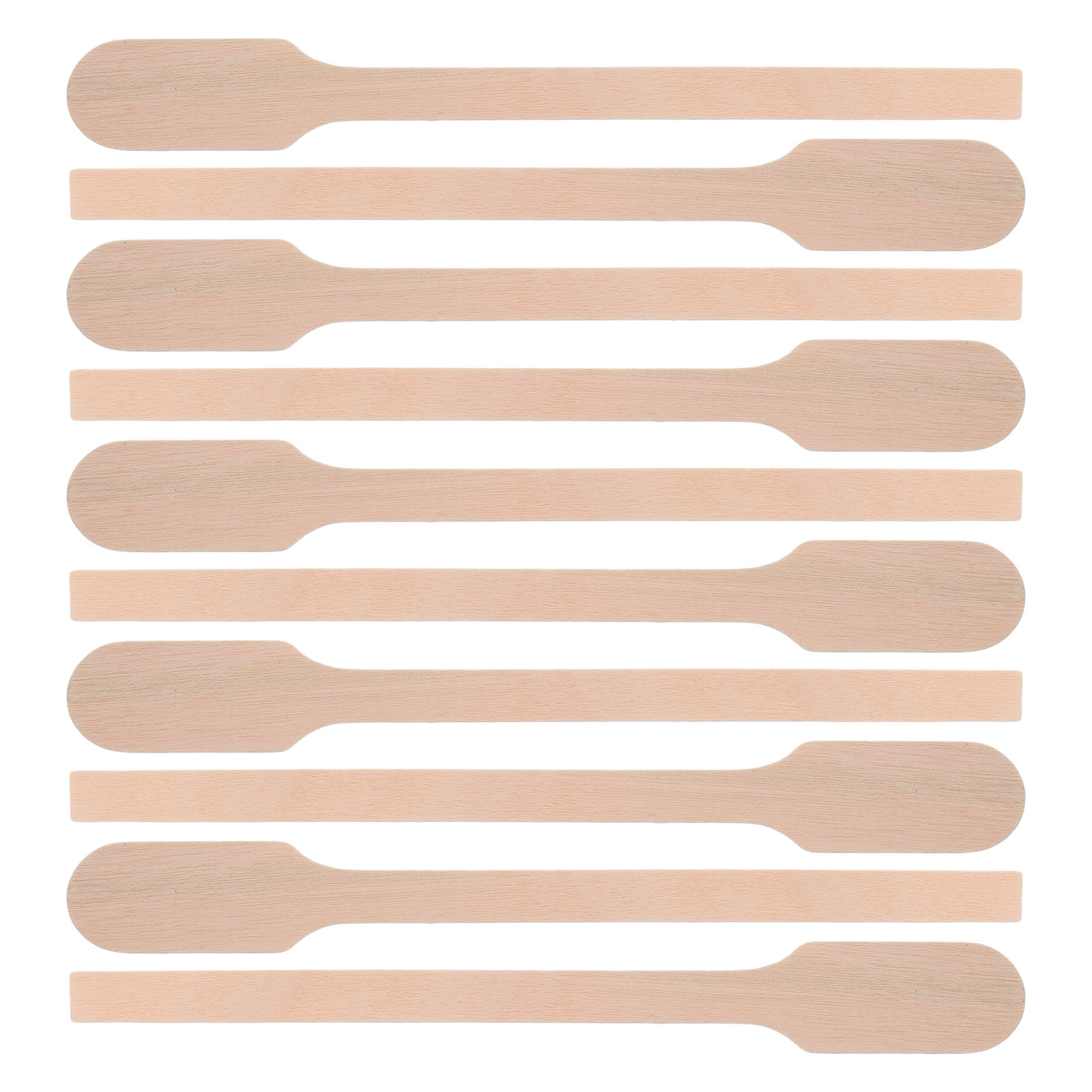 Resin Crafts - 200개 나무 페인트 교반 스틱 5인치