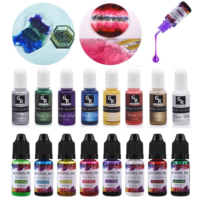 Resin Dye Alcohol - 아트 잉크 알코올 수지 안료, 액체