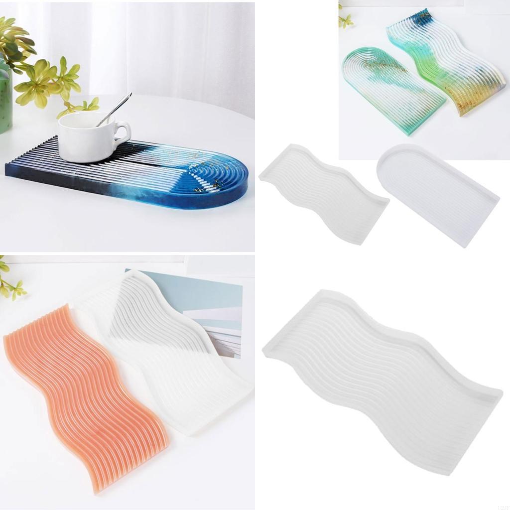 Borad 크리스탈 에폭시 금형 코스터 크리스탈 금형  - Serving Tray Mold 리뷰 및 가격