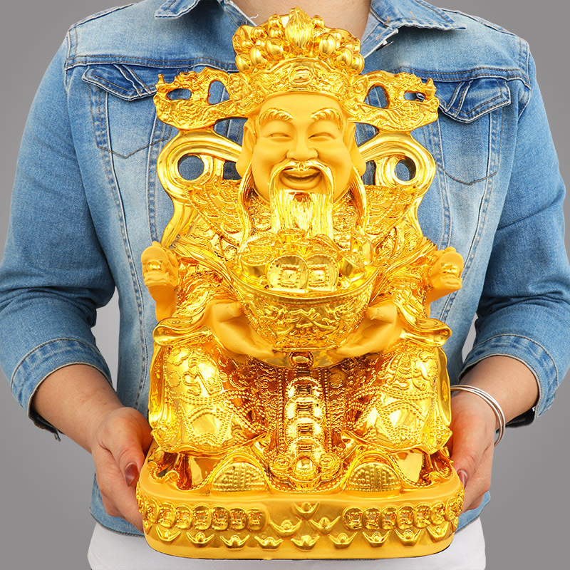 풍수 금재신 행운의 수지 조각상 집 장식 현관 거실 공 - Resin Crafts 리뷰 및 가격