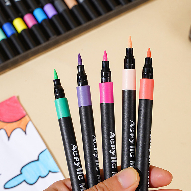 12 24 36 48 60 80색 아크릴 마커 펜 세트 - Copic Marker Sketch 리뷰 및 가격