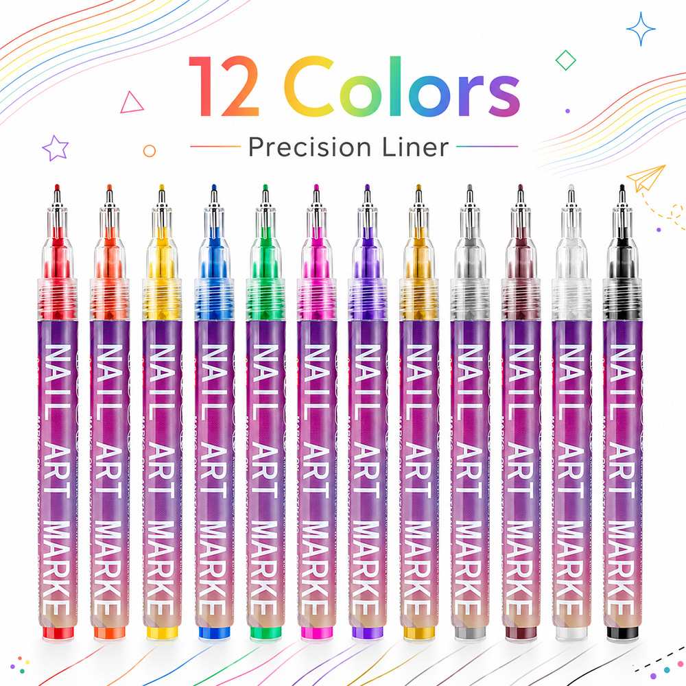 12 Pcs 0.5mm 파인 라인 마커 펜 수성 부드러 - Copic Marker Sketch 리뷰 및 가격