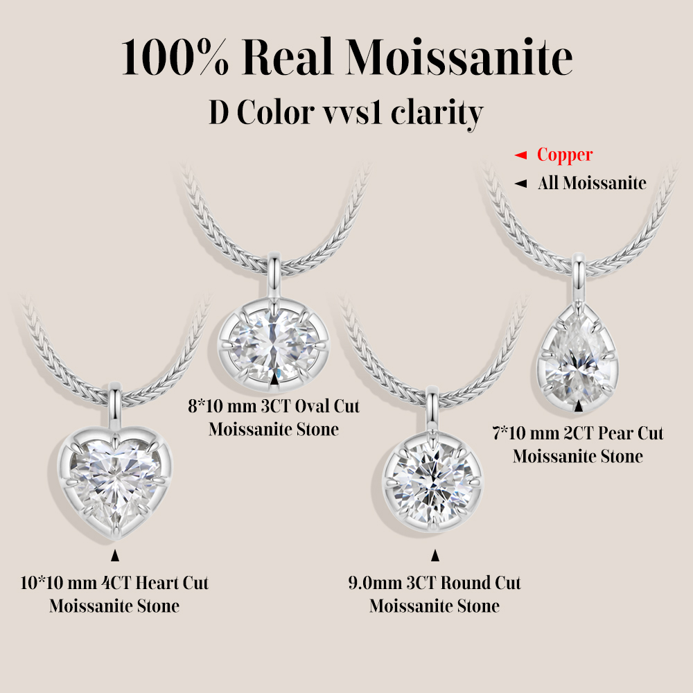 MINTYBOX 베젤 세트 모이사나이트 펜던트 컬렉션  - Bezels Set Pendant 리뷰 및 가격