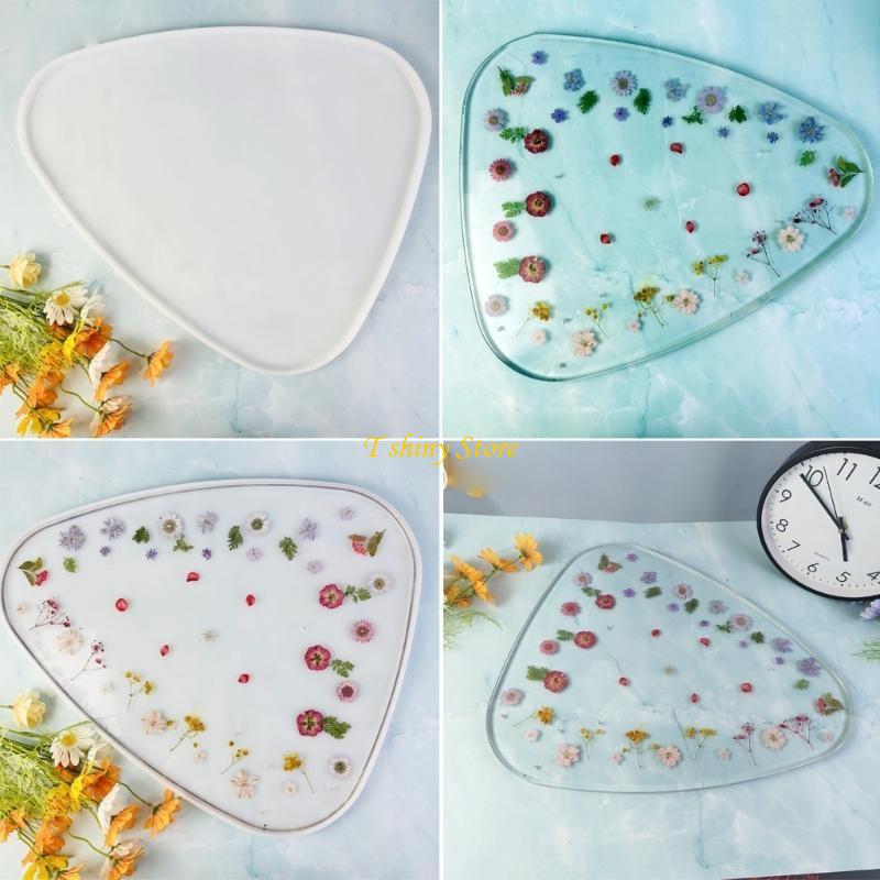 N58F 대형 수지 테이블 실리콘 몰드 DIY 에폭시  - Serving Tray Mold 리뷰 및 가격