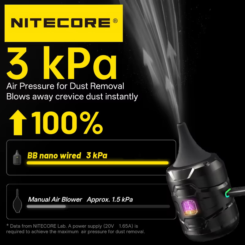NITECORE BB 나노 유선 휴대용 다용도 전자 블 - Vacuum Chamber Small 리뷰 및 가격